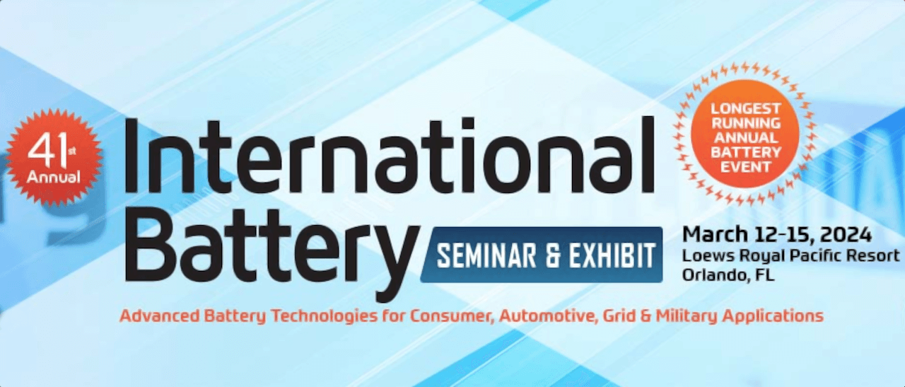 CAEN ELS at the International Battery Seminar